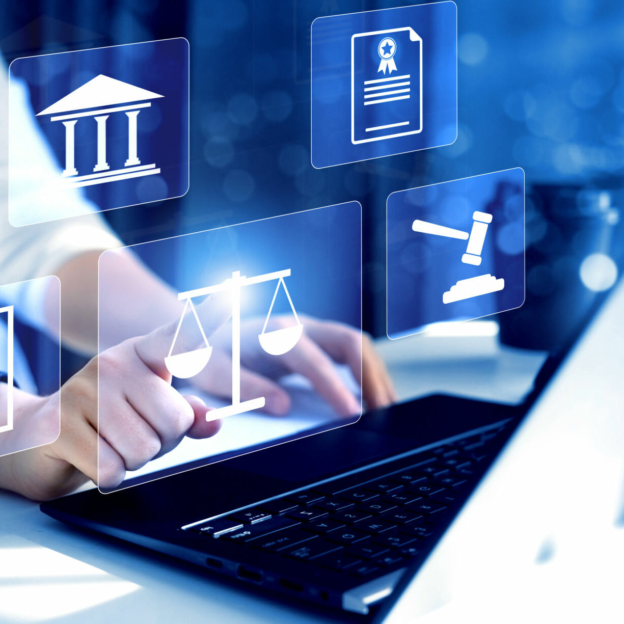 Services and legal consultancy concept. Business legal services, advice, justice and law